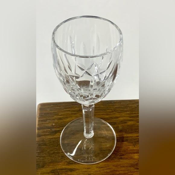 Vtg Discontinued Waterford Lead Crystal Kildare White Wine Glass - Picture 7 of 16